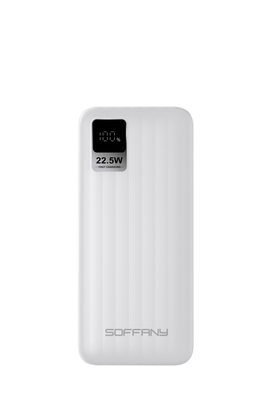 10.000 mAh P.Bank 22.5W / 2 Type-C + 1 USB Çıkışlı Beyaz - 2