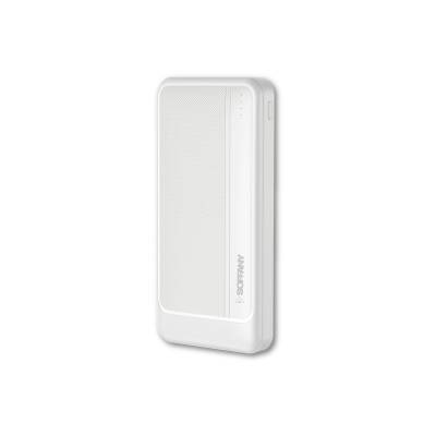 10.000 mAh Powerbank / 2 Type-C + 1 USB Girişli Beyaz - 1