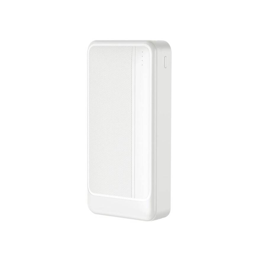 20.000 mAh Powerbank / 2 Type-C + 1 USB Çıkışlı Beyaz - 1