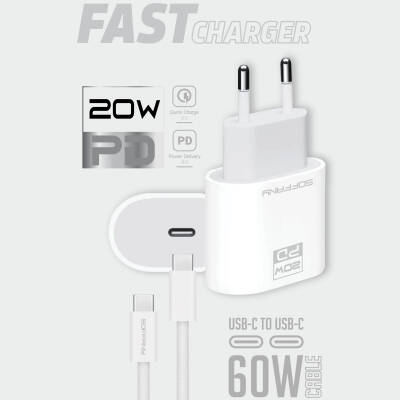 20W PD C-to-C  Şarj & Data Kablosu - 1