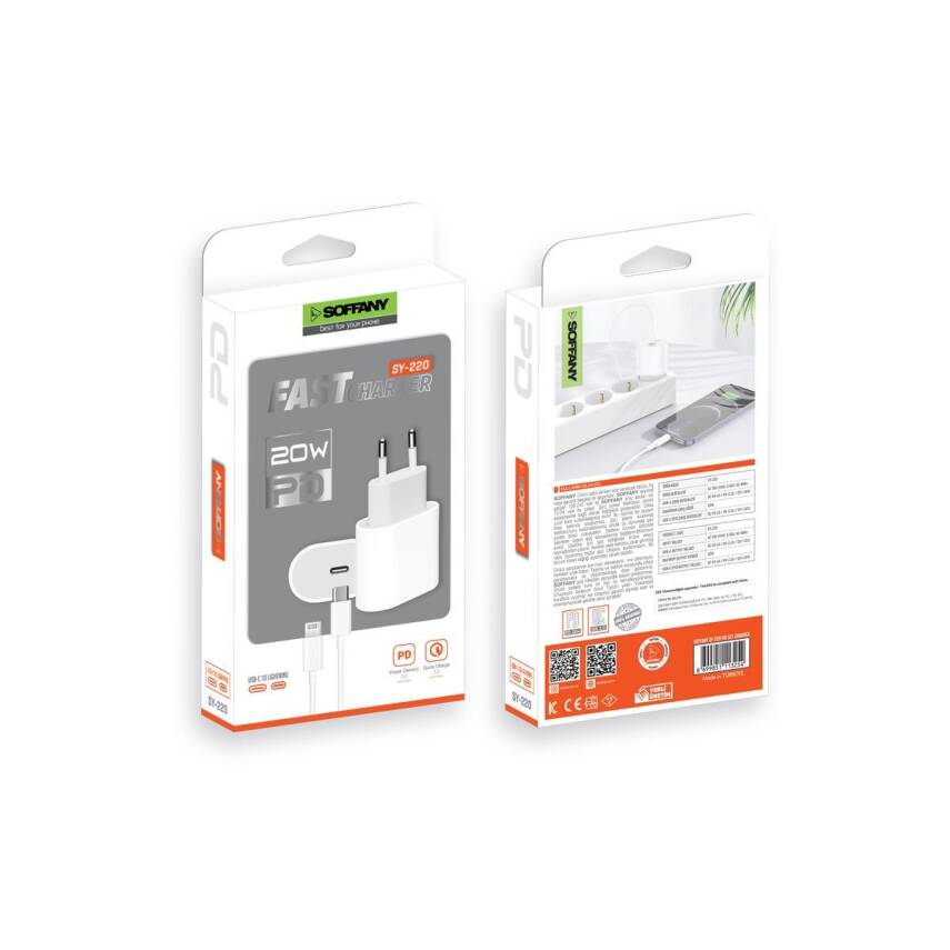 20W PD iOS Şarj Seti + Lightning Kablo - 2
