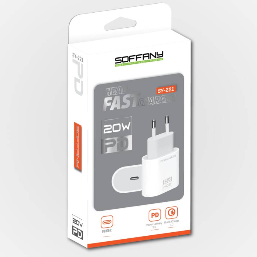 SY-221 20W PD Şarj Başlığı - 2