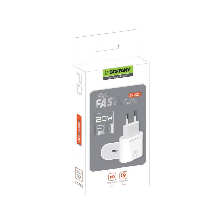20W PD Şarj Başlığı / Adaptör / Hızlı Şarj Cihazı - 2