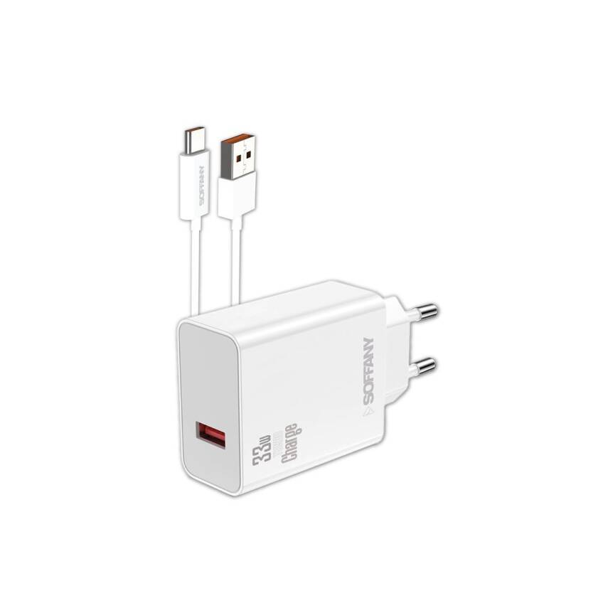 33W Max Turbo Şarj Seti + Kablo - 1