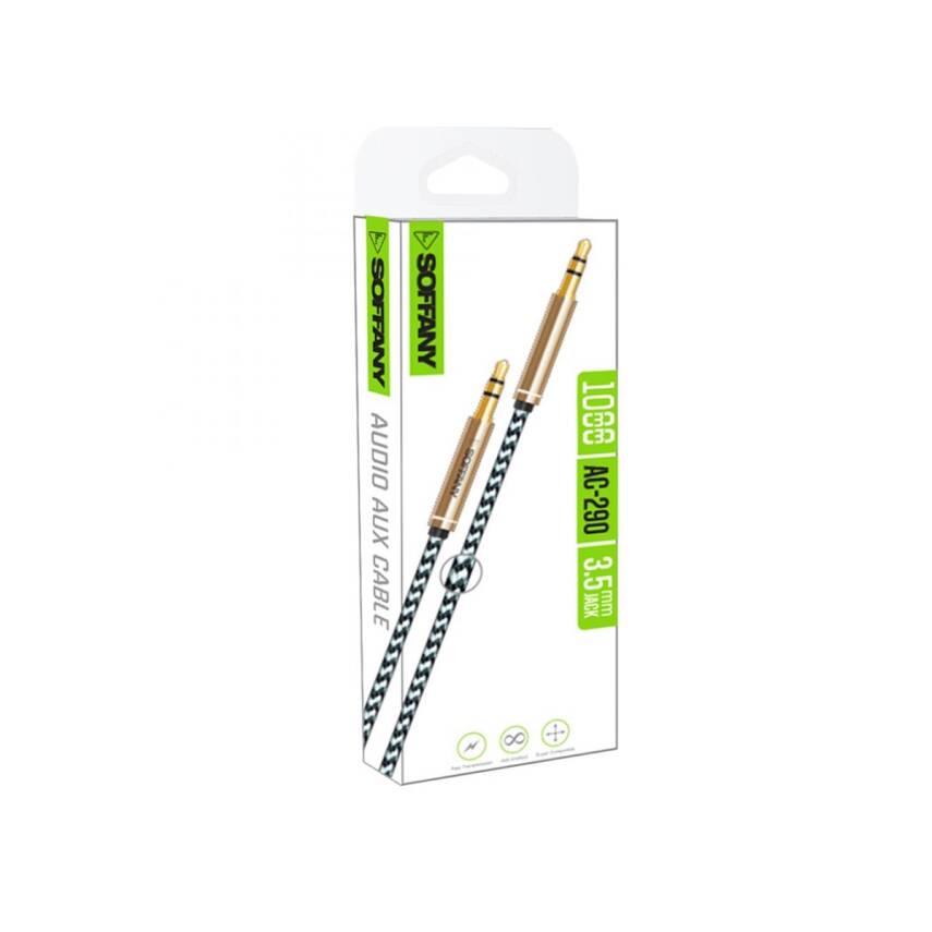 3.5 mm Jack Aux Kablo Beyaz - 2