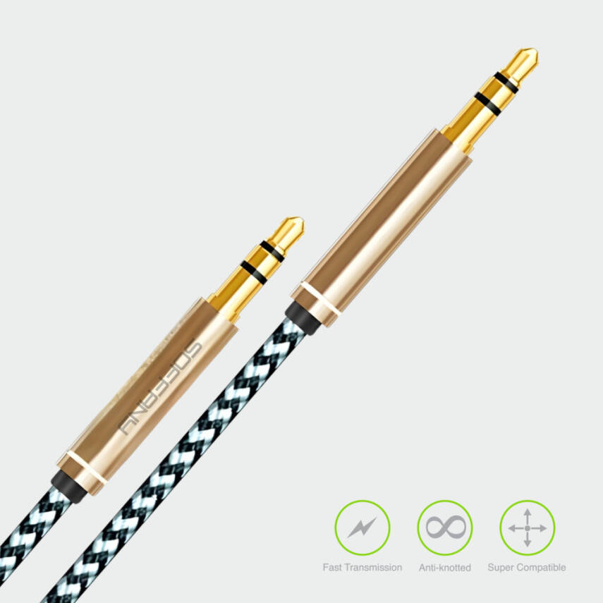 AC-290 3.5 mm Jack Aux Kablo - 1