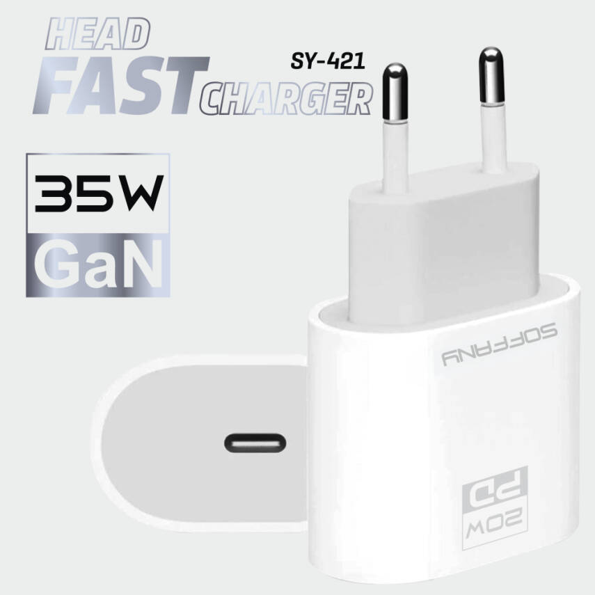 SY-421 35W PD GAN Şarj Başlığı - 1