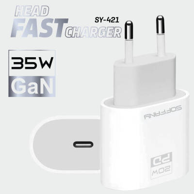 35W PD GAN Şarj Başlığı