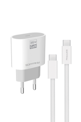 35W PD GAN C-to-C  Şarj & Data Kablosu