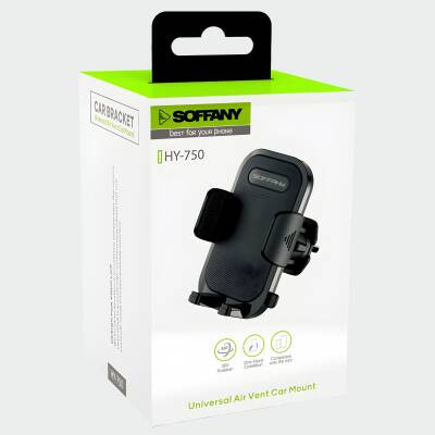 HY-750 360°  Araç İçi Telefon Tutucu / Klima Uyumlu - 3
