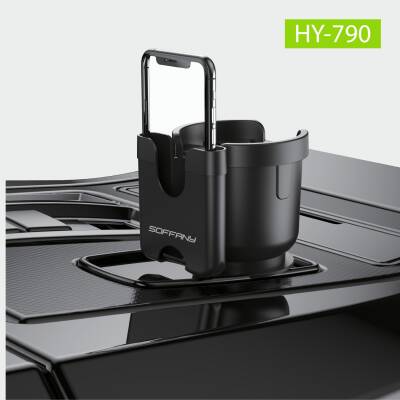 HY-790 360°  Araç Telefon ve Bardak Tutucu - 2