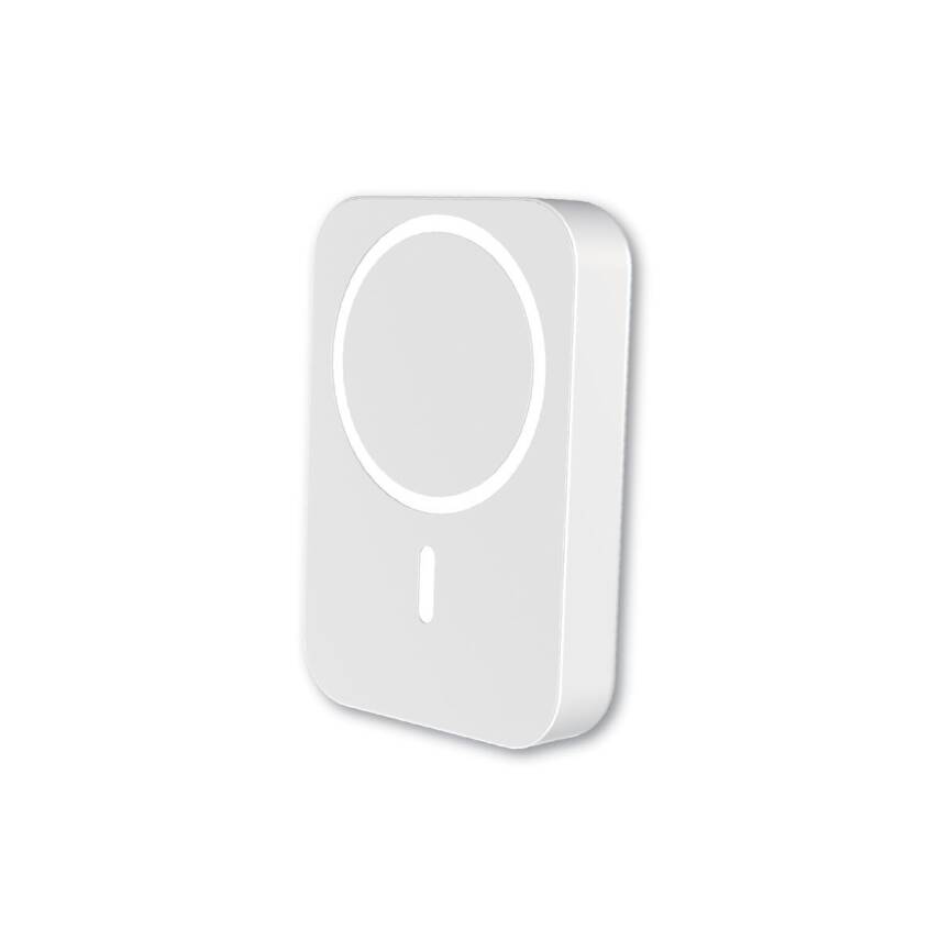 5.000 mAh Magsafe Kablosuz Powerbank / Manyetik Tasarım / Type-C + USB Giriş-Çıkış / Hızlı Şarj - 1