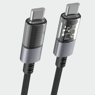 HM-540 60 W Dijital Ekran Type-C to Type-C Şarj & Data Kablosu - 2