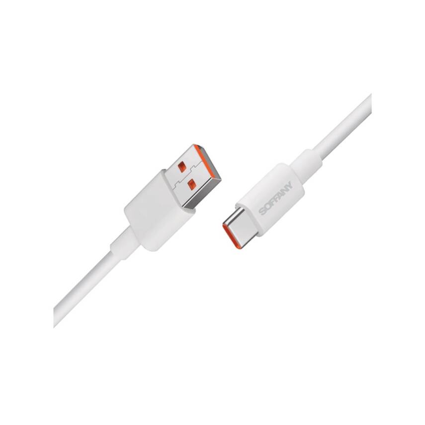 60W USB-A – USB-C Şarj ve Data Kablosu - 3