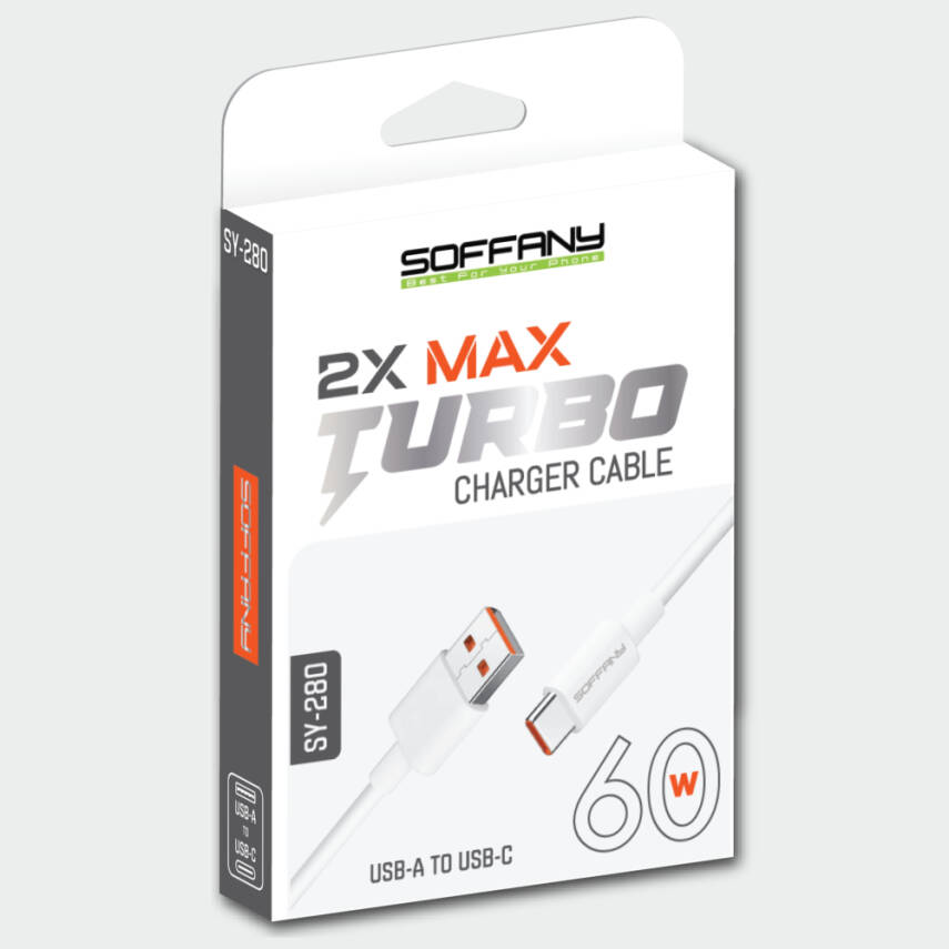 SY-280 60W USB-A / USB-C USB Data Kablosu - 3