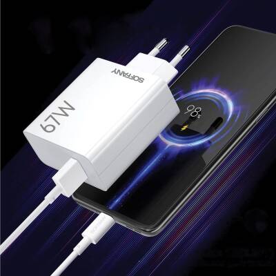 67W TURBO USB-C Şarj & Data Kablosu - 2