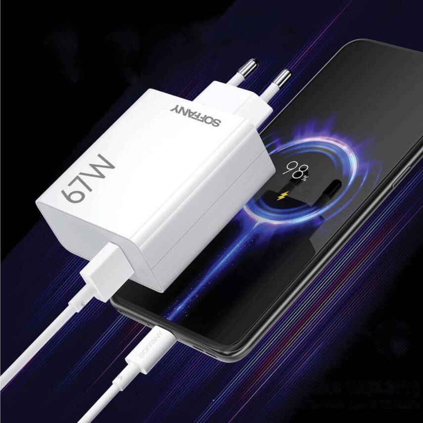 67W TURBO USB-C Şarj & Data Kablosu - 2