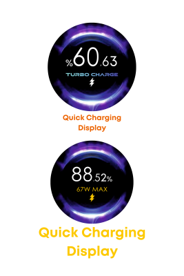 67W TURBO USB-C Şarj & Data Kablosu - 3