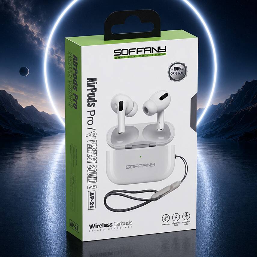 AirPods Pro Perfect Sound 2 Kablosuz Bluetooth Kulaklık TWS Wireless Earbuds Dokunmatik Mikrofonlu - 3