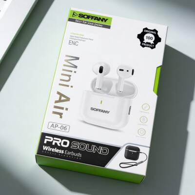 AP-06 Mini Air ENC Wireless Bluetooth Kulaklık - 3