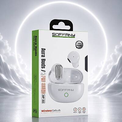 Aura Buds Pro Sound Kablosuz Bluetooth Kulaklık TWS Wireless Earbuds Dokunmatik - 6