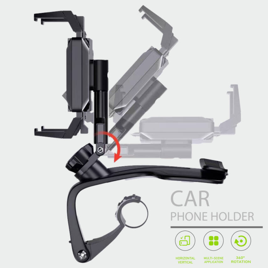 Gösterge Paneli Üstü Araç Telefon Tutucu - 2