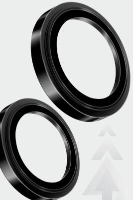 iPhone 11 / 12 / 12 Mini Kamera Lens Koruyucu Cam – Siyah - 3