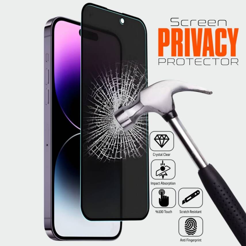 iPhone 13 Pro Max Hayalet Ekran Koruyucu Cam - 1