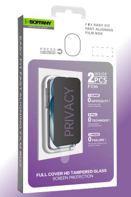 iPhone 14 Pro Max Hayalet Ekran Cam Koruyucu (2 Adet)
 - 5