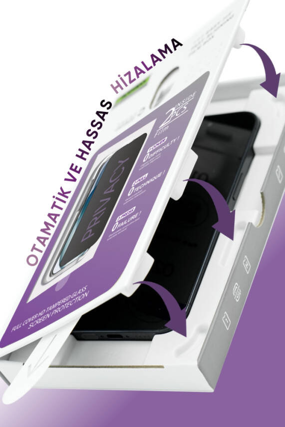 iPhone 15 Pro Max Hayalet Ekran Cam Koruyucu (2 Adet) - 1