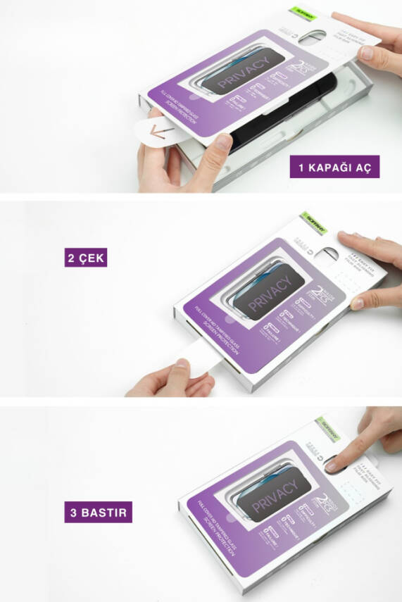 iPhone 15 Pro Max Hayalet Ekran Cam Koruyucu (2 Adet) - 3