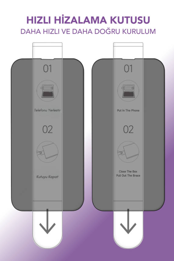 iPhone 15 Pro Max Hayalet Ekran Cam Koruyucu (2 Adet) - 4