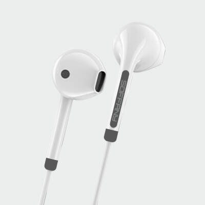 HF90-001 Jack Girişli / Kablolu Kulaklık / Beyaz