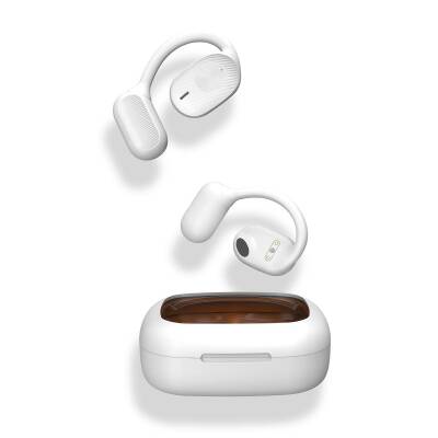  Kulak Üstü Bluetooth Kulaklık + Şarj Kablosu Beyaz - 1