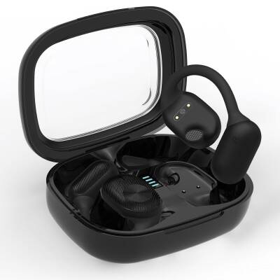  Kulak Üstü Bluetooth Kulaklık + Şarj Kablosu Siyah - 2