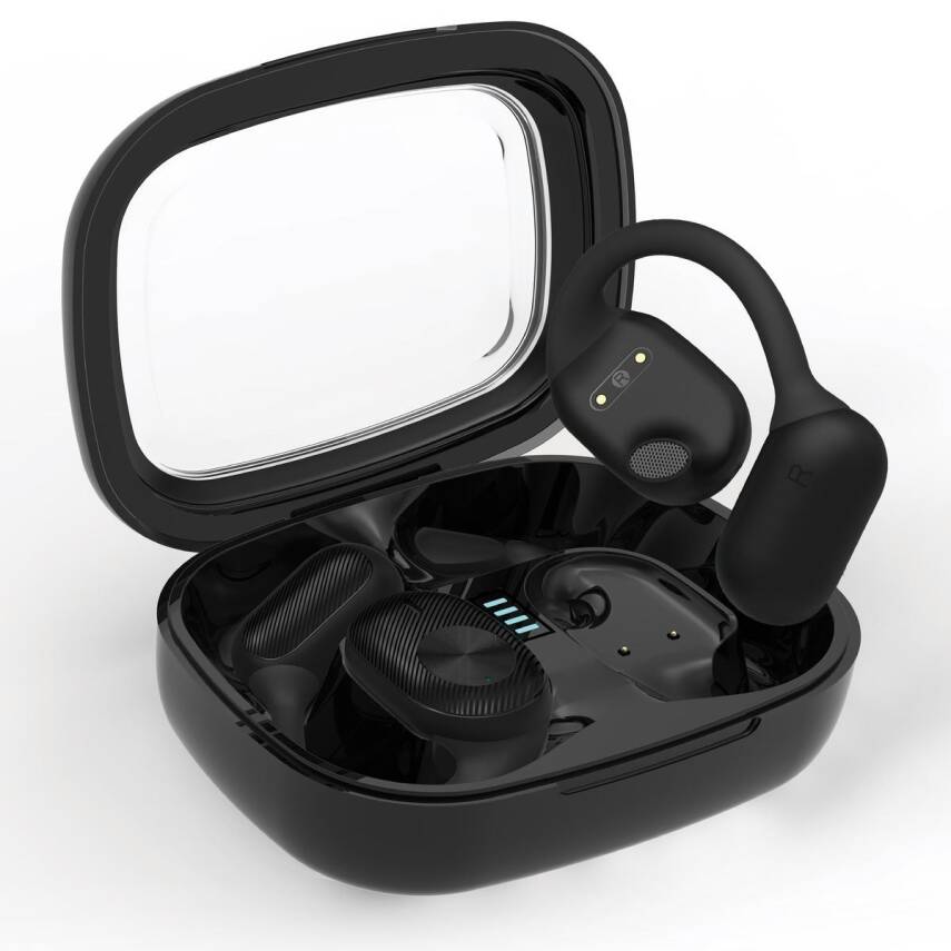  Kulak Üstü Bluetooth Kulaklık + Şarj Kablosu Siyah - 2
