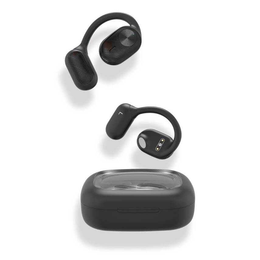  Kulak Üstü Bluetooth Kulaklık + Şarj Kablosu Siyah - 1