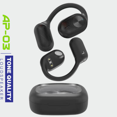 AP03-002 Kulak Üstü Bluetooth Kulaklık  Siyah - 3