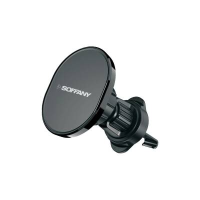 Manyetik Araç İçi Telefon Tutucu / Klima Uyumlu / 360° Dönebilen - 1