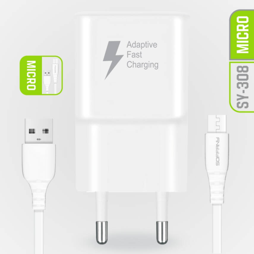 SY-308 2.1 Şarj & Data Kablosu - 1