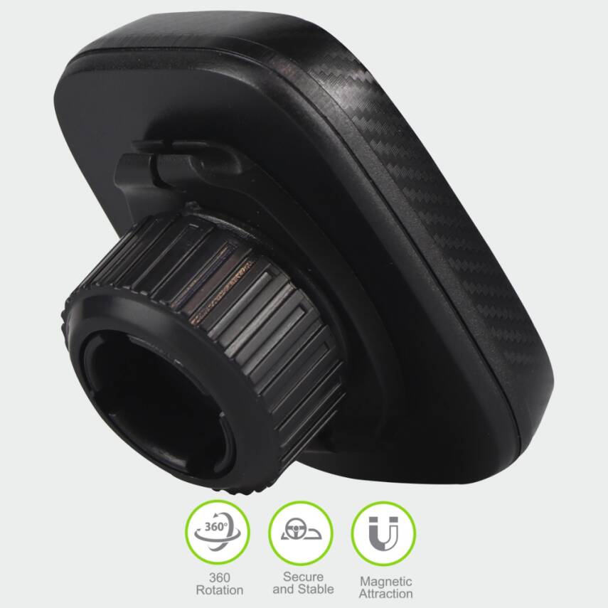 MCH-110 360° Mıknatıslı Araç İçi Telefon Tutucu / Klima Uyumlu - 2