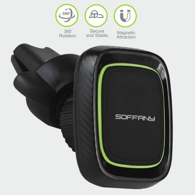 360° Mıknatıslı Araç İçi Telefon Tutucu / Klima Uyumlu