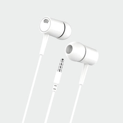 Jack Girişli / Kablolu Kulaklık / Beyaz