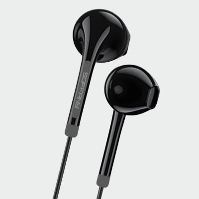 Jack Girişli / Kablolu Kulaklık / Siyah