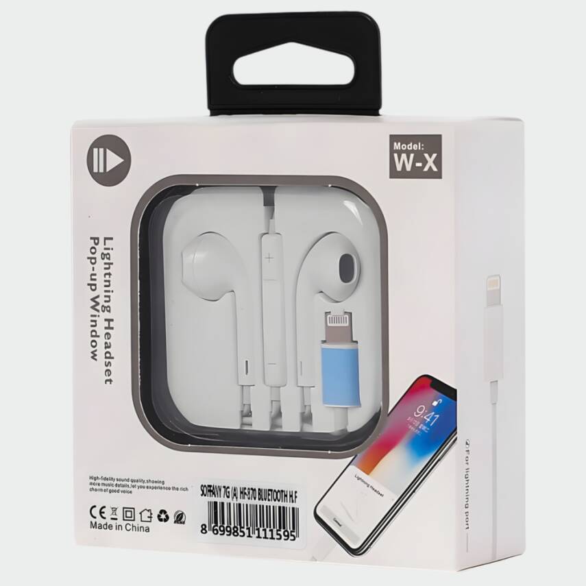 HF-870 Lightning Girişli / Kablolu Kulaklık - 2