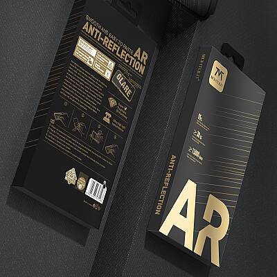 MOHTUUT İPHONE 17 PRO AR GLASS KIRILMAZ EKRAN PREMİUM CAM KORUYUCU - ŞEFFAF
