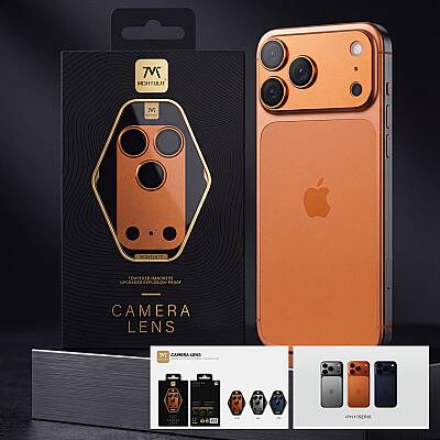 MOHTUUT İPHONE 17 PRO MAX PREMİUM KAMERA LENS KORUYUCU - SİLVER
