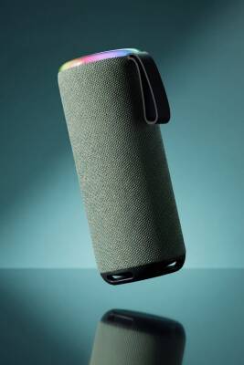 A12 BLUETHOOTH HOPARLÖR RGB IŞIKLI IPX4 TAŞINABİLİR KABLOSUZ SPEAKER / YEŞİL - 2