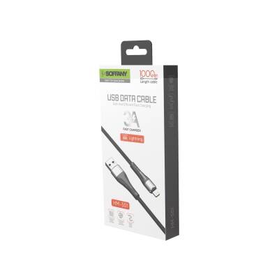 Örgülü USB to Lightning Şarj ve Data Kablosu - 2