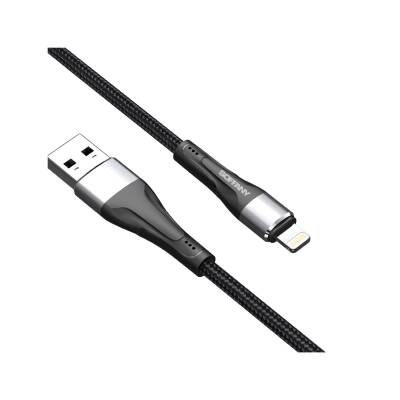 Örgülü USB to Lightning Şarj ve Data Kablosu - 1